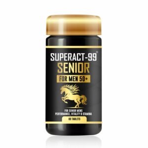 <span style="color:#603183;">Superact® 99</span> <span style="color:#0da341">Senior</span>– The Ultimate Solution for Strength, Stamina and Power in <span style="color:#0da341">Men 50+</span>